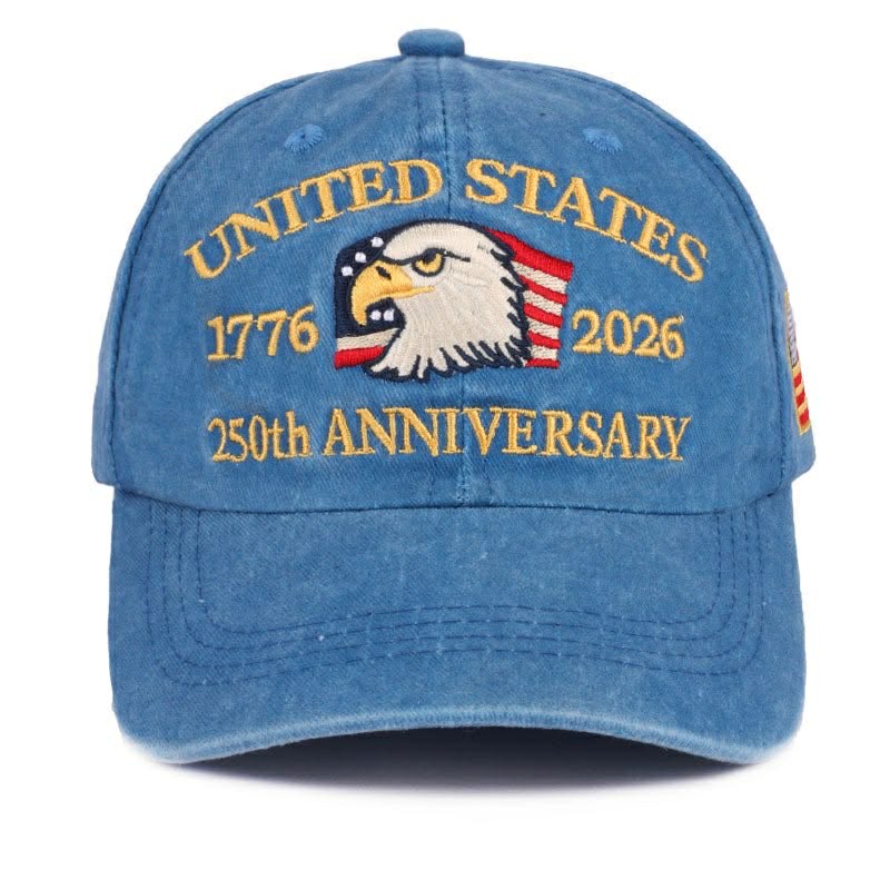 250th Anniversary USA Hat United States 250 Year American Anniversary